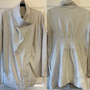 Lululemon grey wrap/jacket